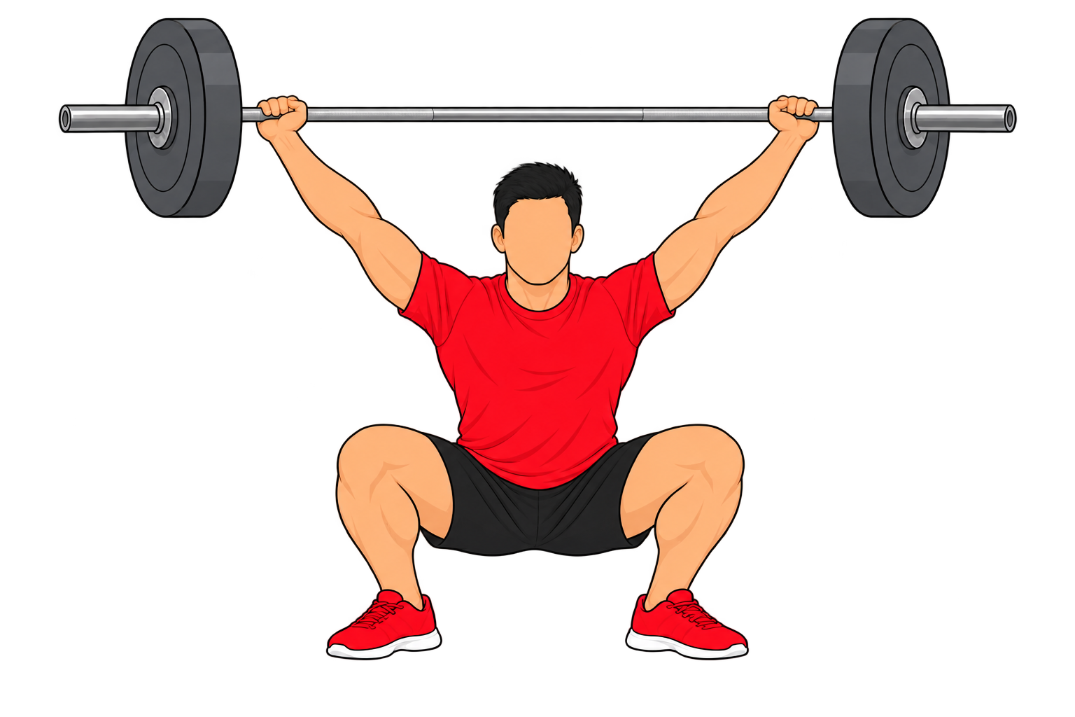 Snatch（スナッチ）の動作例