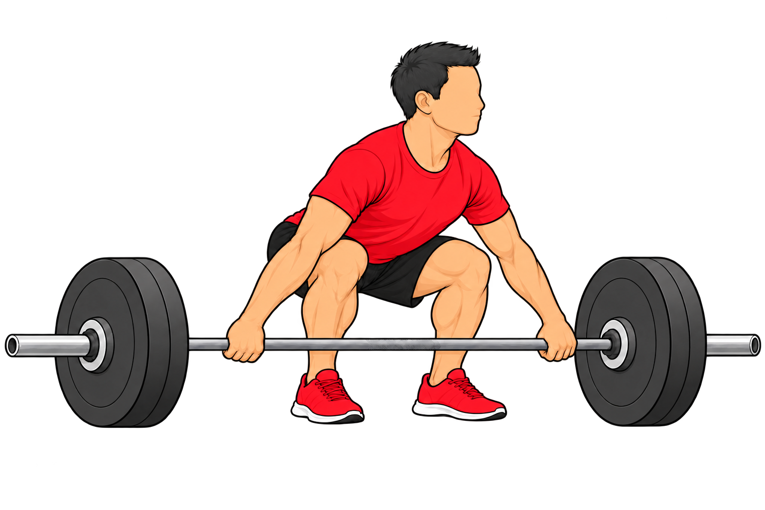 Squat Snatch（スクワットスナッチ）：スタート