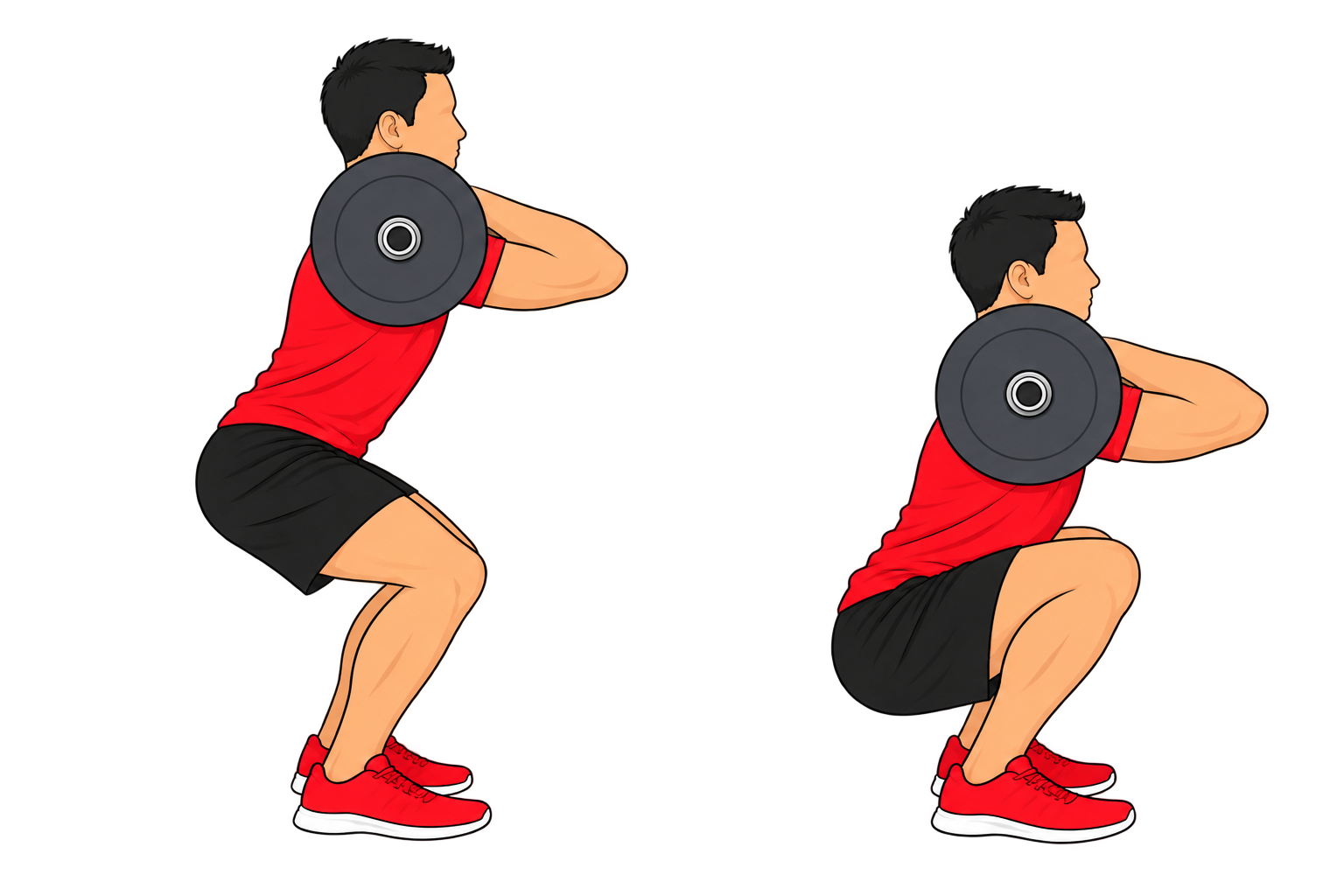Clean & Jerk（クリーン＆ジャーク）の動作例